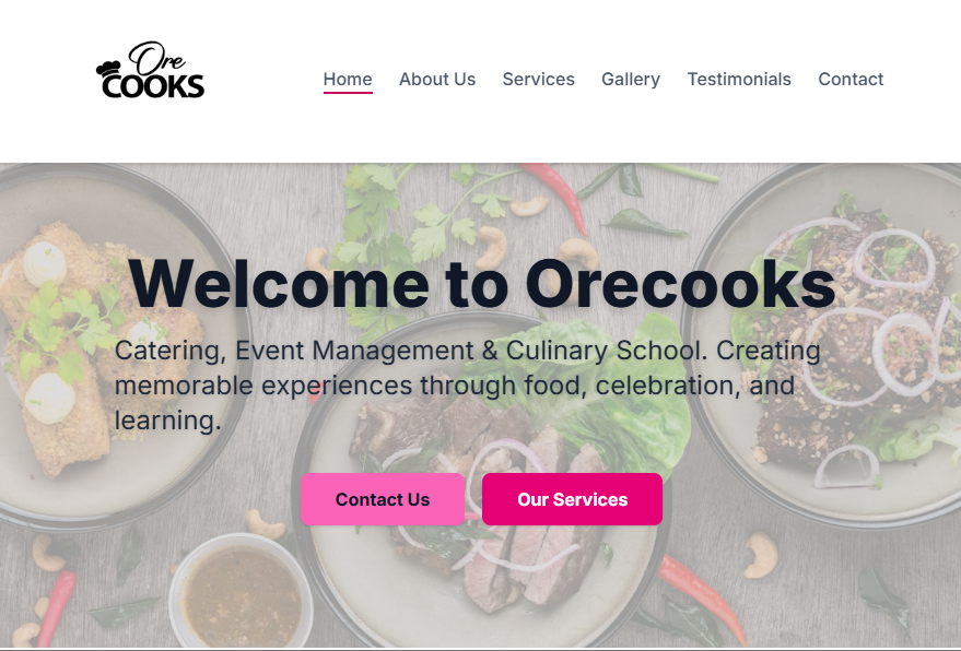OreCooks website